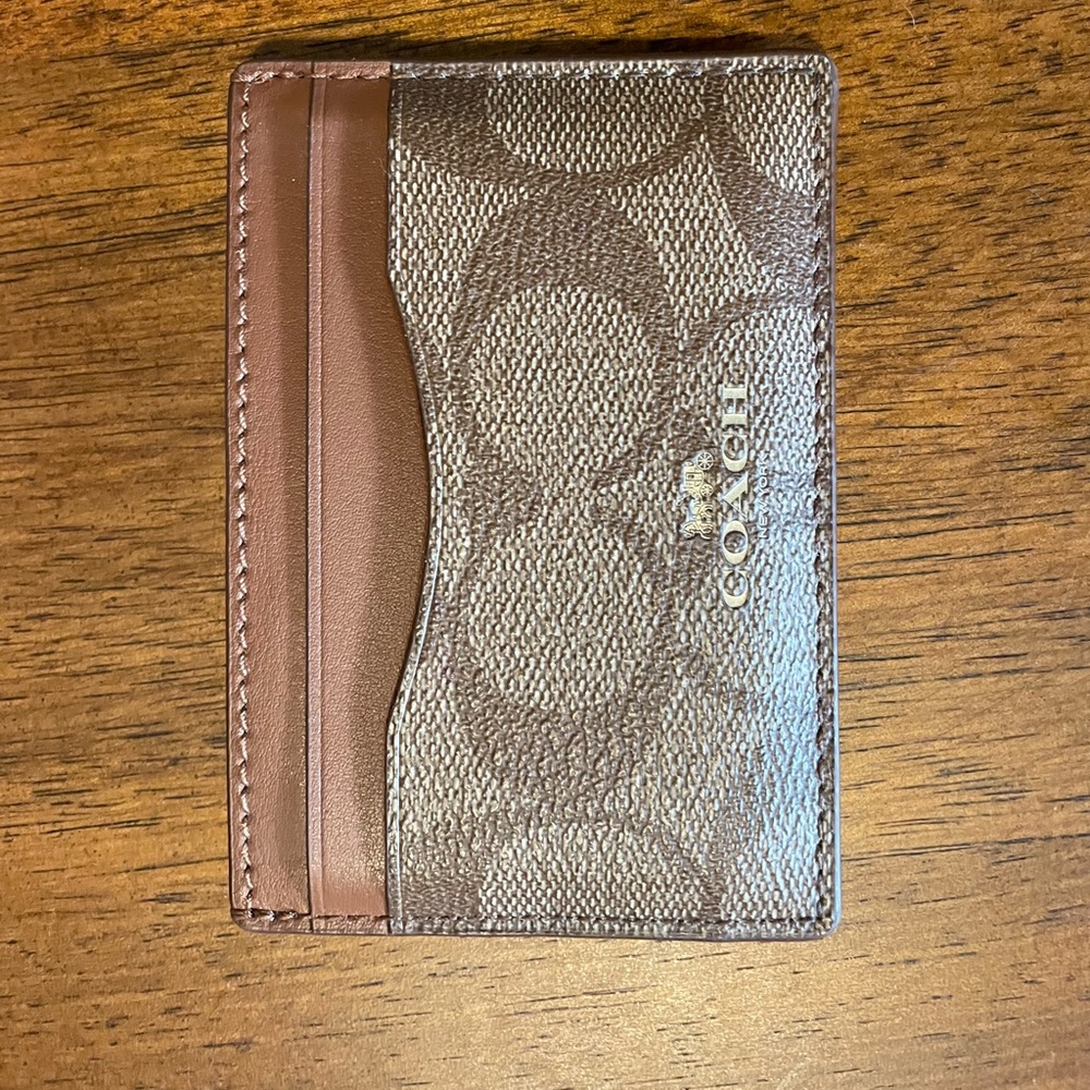 Coach card wallet